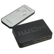 3 Port 1080P Full HD HDMI Switch Switcher Hub Splitter Box With Remote Control N6