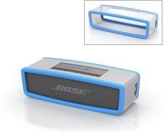 CN-US&reg; Soft Cover Box Silicone Carry Case Bag For BOSE SoundLink Mini Bluetooth Speaker (Blue)