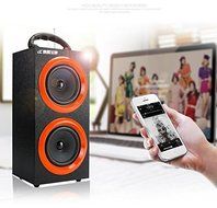 Shihua Large Size 145x120x295mm Bluetooth outdoor HIFI Subwoofer speaker High power FM Radio USB Amplifier Stereo... N2