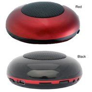 Etronics4u Portable Mini Hamburger Bluetooth Speaker - Red