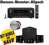 Denon AVR-S920W 7.2 Channel Full 4K Ultra HD AV Receiver with Bluetooth &amp; WIFI + Polk Audio 5.1 TL1600 Speaker...