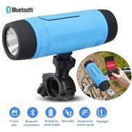 Bluetooth Bicycle Speaker w/ Headlight, OriFiil Outdoor Wireless BT Bike Music Player, 4000mah Rechargable Battery... N2