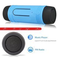 Bluetooth Bicycle Speaker w/ Headlight, OriFiil Outdoor Wireless BT Bike Music Player, 4000mah Rechargable Battery... N4
