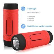 Bluetooth Bicycle Speaker w/ Headlight, OriFiil Outdoor Wireless BT Bike Music Player, 4000mah Rechargable Battery... N9