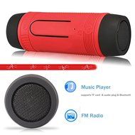 Bluetooth Bicycle Speaker w/ Headlight, OriFiil Outdoor Wireless BT Bike Music Player, 4000mah Rechargable Battery... N10