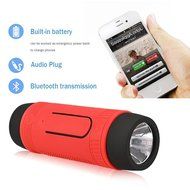 Bluetooth Bicycle Speaker w/ Headlight, OriFiil Outdoor Wireless BT Bike Music Player, 4000mah Rechargable Battery... N11