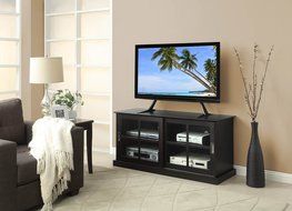 Atlantic Table Top TV Stand, up to 42&quot;, Black N2