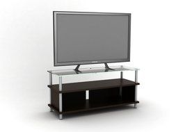 Atlantic Table Top TV Stand, up to 42&quot;, Black N4