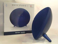 Harman Kardon HKONYXSTUDIO3BLKAM Onyx Studio 3 Wireless Speaker System with Rechargeable Battery and Built-in... N8