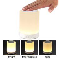 LED Bluetooth Speakers,HugeTree&reg; Wireless Bluetooth Speaker with Smart Touch Lamp, Muisc Player / Hands-free Bluetooth... N2