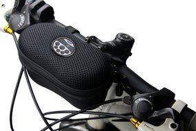 Ivation Multi-Function Bicycle Speaker With External Audio Controls -Black - Portable Travel Speaker Case, For...