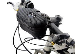 Ivation Multi-Function Bicycle Speaker With External Audio Controls -Black - Portable Travel Speaker Case, For... N5