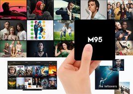 M95 Amlogic S905 DRR3 1GB Memory and 8GB Storage TV Box Quad Core Android 5.1 Wifi Module Support KODI Streaming... N4