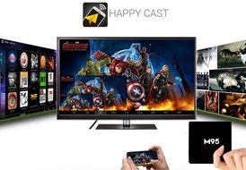 M95 Amlogic S905 DRR3 1GB Memory and 8GB Storage TV Box Quad Core Android 5.1 Wifi Module Support KODI Streaming... N5
