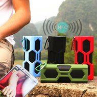 EVIZIAN ROKON2 BLACK Wireless Bluetooth Speaker Portable Music Waterproof Outdoor System With Built in POWERBANK... N5