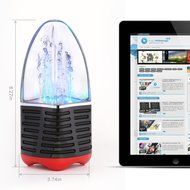 Ubetter Portable Water Dancing Bluetooth Speaker Hand-Free Phone Call, Colorful LED Light Music Fountain Speaker... N12