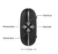 DOSS Pie Portable Bluetooth speakers,Ultra Slim Pocket-Sized Portable Wireless Stereo Speakers with Dual Drivers... N3