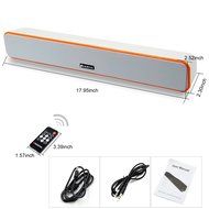 Bluetooth Sound Bar Speaker Besteye Indena 10W 2.0 Channel Portable Stereo Speakers Wireless Sound Bar Speaker... N14