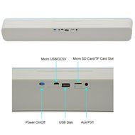 Bluetooth Sound Bar Speaker Besteye Indena 10W 2.0 Channel Portable Stereo Speakers Wireless Sound Bar Speaker... N21