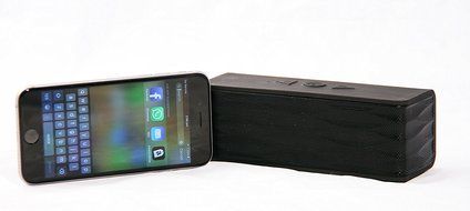 WisePrimate Boomer Portable Bluetooth Speakers for iPhone cellphone, iPod touch, Samsung Galaxy S3, S4, S5, S6...