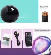 Airmate &reg; Wireless Speaker, Portable LED Color Ball 10 Hours Stereo Bluetooth Speaker with Remote Control/Support... N5