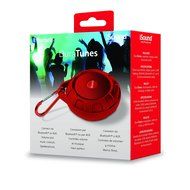 iSound Duratunes Waterproof and Drop Proof Wireless Speaker &ndash; Red Rubberized Finish and IPX4 Rated N3
