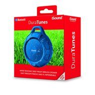 iSound Duratunes Waterproof and Drop Proof Wireless Speaker &ndash; Red Rubberized Finish and IPX4 Rated N5