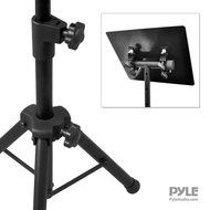 Pyle Laptop Projector Stand, Heavy Duty Tripod Height Adjustable 28&quot; To 41&quot; For DJ Presentations Notebook Computer N10