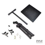 Pyle Laptop Projector Stand, Heavy Duty Tripod Height Adjustable 28&quot; To 41&quot; For DJ Presentations Notebook Computer N11