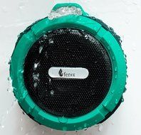 Fenix Wireless Waterproof Bluetooth 3.0 Shower / Outdoor 5W Speaker - Built in Mic with Control Buttons, Carabiner...