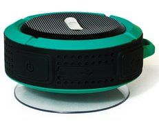 Fenix Wireless Waterproof Bluetooth 3.0 Shower / Outdoor 5W Speaker - Built in Mic with Control Buttons, Carabiner... N4