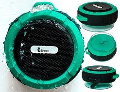 Fenix Wireless Waterproof Bluetooth 3.0 Shower / Outdoor 5W Speaker - Built in Mic with Control Buttons, Carabiner... N5