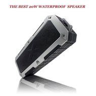 20W Waterproof IPX7 Outdoor Wireless Bluetooth 4.0 Player, Super Bass Portable Shower Speaker, Water Resistant...