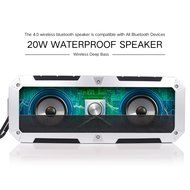 20W Waterproof IPX7 Outdoor Wireless Bluetooth 4.0 Player, Super Bass Portable Shower Speaker, Water Resistant... N2