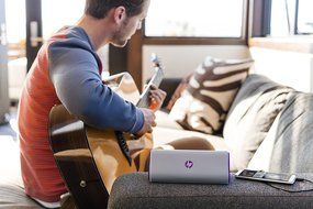 HP Roar Plus Bluetooth Speaker, Black N2
