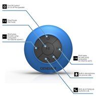 Waterproof Shower Speaker, CellEver Wireless Hands-Free Bluetooth Sound Speaker with Suction Cup &amp; Built-in Microphone... N3