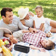 QMSSIC S311 10W Portable Wireless Bluetooth Speaker Bass Sound with Mic for Handsfree, Supports SD Card, LINE... N5
