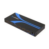 Sabrent High Definition 5x1 HDMI switch with IR wireless remote and AC Power adapter - supports 3D, 1080p (ST-HDMI) N8