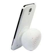 TINYPONY Waterproof Mini Mushroom Wireless Bluetooth Speaker (White) N3