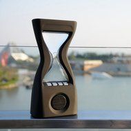 Happy Hours - Creative Hourglass Wireless Bluetooth Bass Speaker with Led Color Changing and Rechargeable Li-battery... N2