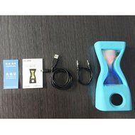 Happy Hours - Creative Hourglass Wireless Bluetooth Bass Speaker with Led Color Changing and Rechargeable Li-battery... N4