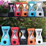 Happy Hours - Creative Hourglass Wireless Bluetooth Bass Speaker with Led Color Changing and Rechargeable Li-battery... N5