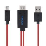Aibocn 6.5 Feet 11 Pin Micro USB to HDMI Adapter Cable 1080P HDTV for Samsung Galaxy S5, S4, S3, Note 3, Note...