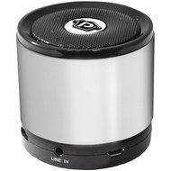 Pyle PBS2SL Bluetooth Mini Speaker with Hands-Free Call Answering (Silver)