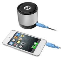 Pyle PBS2SL Bluetooth Mini Speaker with Hands-Free Call Answering (Silver) N2