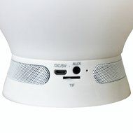 Alloet Creative Multi-function Handsfree Mini Bluetooth 4.0 Night Light App Controlled Speaker Alarm with Color... N2