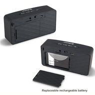 Alfastar Portable Bluetooth speaker, Modern and Stylish design with TF card and Line-in input N2