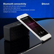 Alfastar Portable Bluetooth speaker, Modern and Stylish design with TF card and Line-in input N4