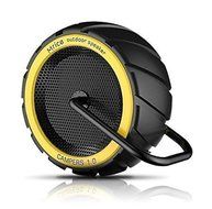 Mrice Campers Tire Shape Portable Wireless Bluetooth Speaker Splashproof Outdoor Bluetooth Shower Speaker with...