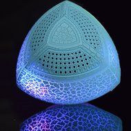 Bluetooth Wireless Speaker Mini Portable Speaker with Colorful LED Light Support USB (U Disk) MicroSD TF Card... N5